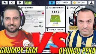 DLS 22 GRUMPY TAM VS OYUNCU PEKA [upl. by Ahsal]