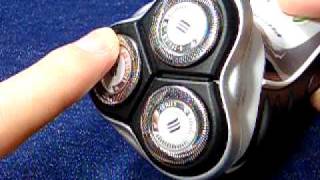 Movement of Philips shaver head フィリップスシェーバーのヘッド部の動き [upl. by Ballinger3]