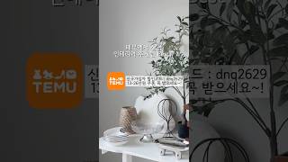 테무에서 잘산 인테리어 추천템 Best7 테무집꾸미기인테리어소품 [upl. by Salomie]