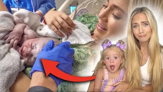 2 Year Old Posie Reacts To Her Birth Video SO CUTE [upl. by Esenej763]