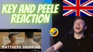 Key and Peele  Mattress Shopping Reaction 🇬🇧Brit Reacts [upl. by Ianahs]