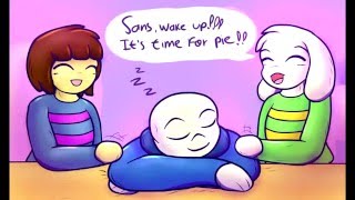 Undertale Comic Dub  Waking Up Sans [upl. by Macknair]