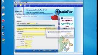 Create a StudioTax spousal linked return [upl. by Erroll]