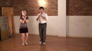 Learn the Big Apple Routine  1st Seq [upl. by Faubion854]