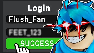 HACKING into SUBSCRIBERS ROBLOX ACCOUNTS [upl. by Elbertina374]