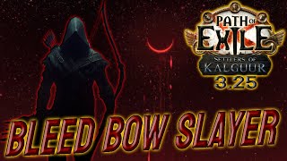 Tanky Bleed Bow Slayer Build Guide  Path of Exile 325 [upl. by Llevram]