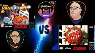 NBA Jam Vs NBA Hangtime  Which one is better SNES ports [upl. by Ahselrak]