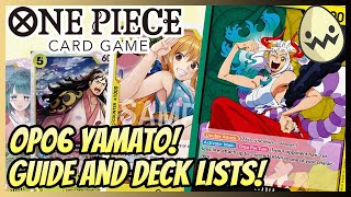 One Piece Card Game OP06 Yamato Guide and Deck List [upl. by Ayotahc]