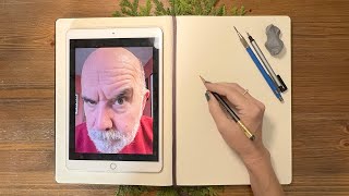 Sktchy Live with Tiffany S DaVanzo  Pencil Portrait  Moleskine Sketchbook Giveaway [upl. by Vivianne]