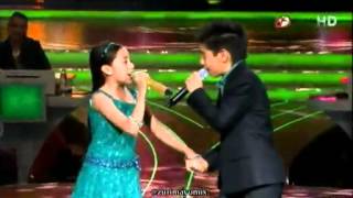 Kenia feria y hiroshi de PG2 cantando quotLa pareja idealquot [upl. by Latoye518]