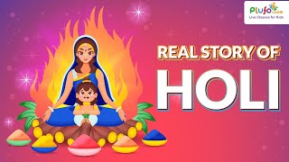 Story of Holi  Prahlad and Holika Story  Educational Videos for Toddlers  Always on Learning [upl. by Asen880]