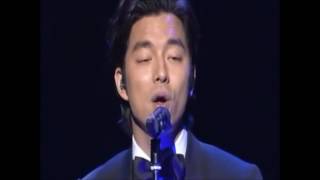 GONG YOO sing THE LAST TIME by ERIC BENET [upl. by Hanala]