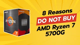 🚫 DON’T BUY AMD Ryzen 7 5700G BEFORE WATCHING THIS VIDEO 🚫 8 Reasons [upl. by Aelam]