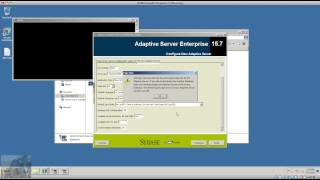 Sybase Install Part 2 of 3 ASE 157 [upl. by Nnylarej]