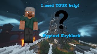 I need YOUR help in Hypixel Skyblock l Hypixel Skyblock Livestream 🔴 [upl. by Ojibbob669]