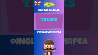 DAR LAS GRACIAS EN INGLÉS shorts english inglesfacil [upl. by Staley]