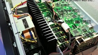 Onkyo Amp update Quick quotno sound fixquot [upl. by Vincenty]