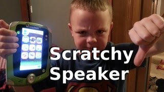 Leappad 2 Scratchy Speaker Blown  LeapFrog Reply Email Included [upl. by Cheston210]