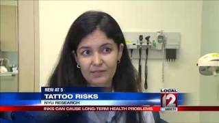 Tattoo inks can cause long term health problems [upl. by Yetac]