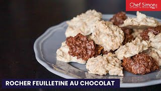 Rocher feuilletine au chocolat [upl. by Mor]