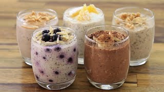 Overnight Oats – 5 Easy amp Healthy Recipes [upl. by Eileek681]