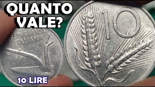 Moneta 10 Lire Spiga Spighe di Grano Rare 1954 1951 1952 1953 1956 1965 Valore Quanto Vale [upl. by Latsyrhc]