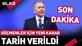 SONDAKİKA Göçmenler İçin Yeni Karar Tarih Verildi [upl. by Langdon]