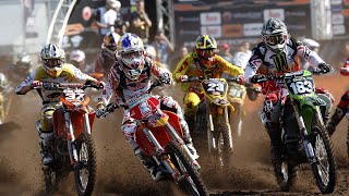 2010 Fermo Italy MX2 Race 2  Roczen Frossard Paulin Tonus [upl. by Stedt]