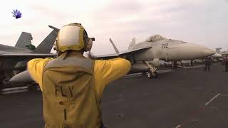 El porta avión más poderoso del mundo USS Ronald Reagan [upl. by Nylirret30]