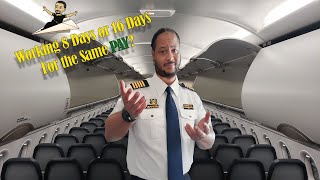 Flight Attendant Life Working 8 or 16 Days for the Same Pay [upl. by Donatelli]