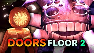 DOORS Floor 2 The Mines  Doors 100 to 200  Full Walkthrough Roblox [upl. by Neelyam]