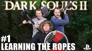 Lets Play Dark Souls II on PS3 Part One  Learning The Ropes [upl. by Iaw614]