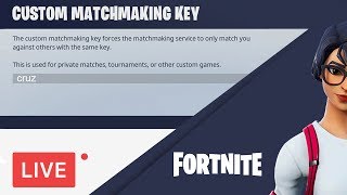 🔴NA WEST CUSTOM MATCHMAKING FORTNITE LIVE SCRIMS SOLO DUO SQUAD [upl. by Anilehs]