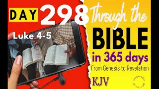 2024  Day 298 Through the Bible in 365 DaysquotO Taste amp Seequot Daily Spiritual Food 15 minutes a day [upl. by Enalda733]