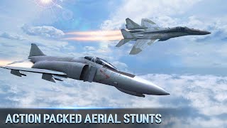 Aircraft Strike Jet Fighter Game Offline  Sky Combat Gameplay Android  Air Combat Game 2023 [upl. by Maccarthy]