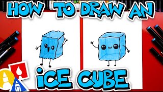 How To Draw A Funny Ice Cube [upl. by Ambrosine]