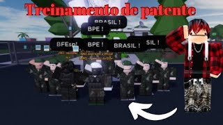 PRIMEIRO TREINAMENTO DE PATENTEEXÉRCITO BRASILEIRO KauezindoEB [upl. by Huff]