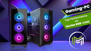 Gaming in Style Megaport Gaming PC in atemberaubendem Look  Megaport Hunter RGB Gamer PC [upl. by Elicec]