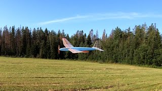 Lanarius RC motor glider flight [upl. by Kirwin]