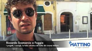 Riccardo Scamarcio a Foggia [upl. by Baily457]