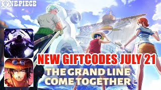 Voyage The Grand Fleet New Giftcodes July  One Piece RPG Voyage Of The Four Seas New Codes [upl. by Lichtenfeld]