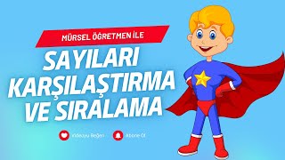 3Sınıf Matematik 6ders Sayıları Karşılaştırma ve Sıralama [upl. by Selij]