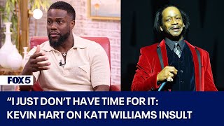 Kevin Hart responds to insults from Katt Williams quotIts all entertainmentquot [upl. by Shea]