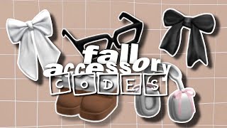 10 Fall Accessory Codes For Bloxburg  Berry Avenue [upl. by Anchie863]