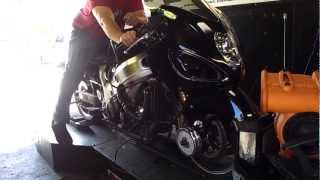 Turbo Hayabusa E85 Dyno and Drag Strip Run [upl. by Nanreit]