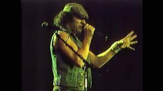 ACDC  Flick Of The Switch  Bedlam in Belgium  Live Capital Center Landover 1983 Remastered2 [upl. by Ititrefen]