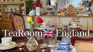 本場イギリスのティールーム巡り🫖10店│可愛いヴィンテージ食器・愛しのスコーン・ほっこりインテリア│ロンドンからコッツウォルズまで│2年間の記録 [upl. by Leanard]