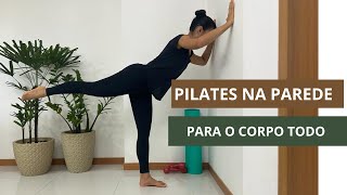 Pilates na parede FÁCIL [upl. by Norvin302]