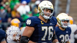 Patriots NFL Draft Preview Is Joe Alt the franchise tackle New England needs [upl. by Eirrot]