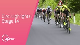 Giro dItalia 2018  Stage 14 Highlights  inCycle [upl. by Akehsat]